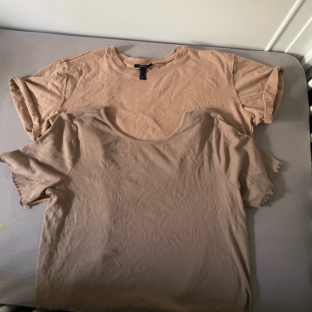 NEUTRAL EXPRESS/FOREVER 21 CROP TOP BUNDLE!